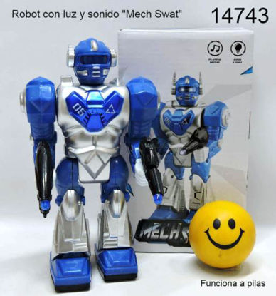 Imagen de ROBOT MEDIANO "MECH SWAT" 10.24